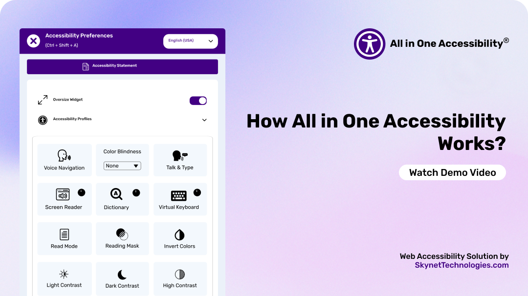 How All in One Accessibility Works